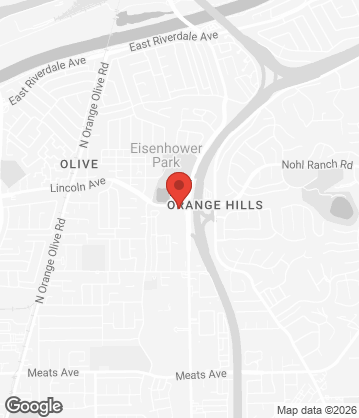 Map of Mama Hong's - 1628 E Lincoln Ave, Orange, CA, 92865, US